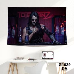 Game background cloth tapestry wall cloth tapestry decoration canvas - 5Style - 150x100cm