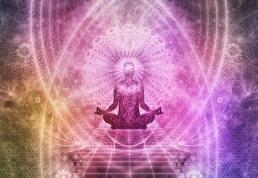 Art wall hanging tablecloth yoga meditation tapestry - 150x230cm thick