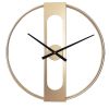 Classical Large Decorative 20" Gold Mordern Wall Clock - Gold
