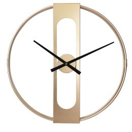 Classical Large Decorative 20" Gold Mordern Wall Clock - Gold