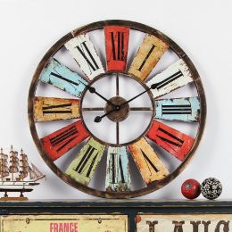 American retro iron wall clock - TM004style