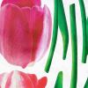 Romantic Flowers - Wall Decals Stickers Appliques Home Decor - HEMU-SH-803