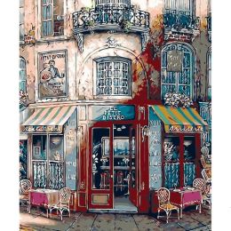 DIY pictures by numbers Beautiful Nordic store Painting by numbers on canvas pictures-by-numbers Poster Homejoy - 40x50cm