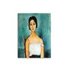 100% Hand Painted  Abstract Oil Painting Wall Art  Minimalist Retro Woman Picture Canvas Home Decor For Living Room Bedroom No Frame - 100x150cm