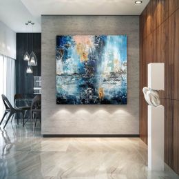 Large Abstract Painting On Canvas Large Painting On Canvas Huge Canvas Painting Canvas Custom Art Oil Paintings - 80x80cm