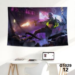Game background cloth tapestry wall cloth tapestry decoration canvas - 12Style - 150x100cm