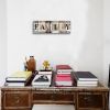 Quotes Wall Art Family Wall Decor Signs Inspirational Canvas Art Family Decor - 8x24inchx1pcs
