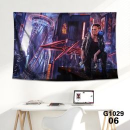 Game background cloth tapestry wall cloth tapestry decoration canvas - 6Style - 150x100cm