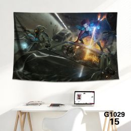 Game background cloth tapestry wall cloth tapestry decoration canvas - 15Style - 150x100cm