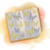 48pcs 3D Butterfly Wall Decor Removable Metallic Wall Sticker Room Mural Decals - Gold