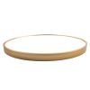 24" Wall Circle Mirror Large Round Gold Farmhouse Circular Mirror for Wall Decor Big Bathroom Make Up Vanity Mirror Entryway Mirror - as pic