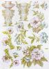 Rose Banquet - Large Wall Decals Stickers Appliques Home Decor - HEMU-HL-5809