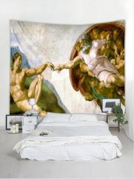 The Creation of Adam Tapestry - 150x230cm thick