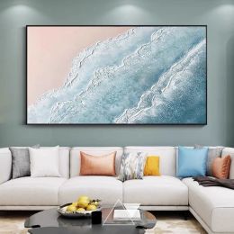 100% Hand Painted Paintings Abstract Canvas Painting Wall Art For Living Room Bedroom Room Unique Decor Unframed Large Size - 100x150cm