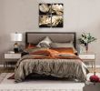 Canvas Wall Art Flower Picture Artwork White Lily Floral Print on Canvas for Living Room Bedroom Bathroom Decor - 12x12inchx4pcs