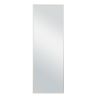 Contemporary Full Length Mirror,59"x 20" - Silver