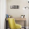 Inspirational Wall Art Believe Quotes Wall Decor Signs Canvas Art Office Decor - 12x36inchx1pcs