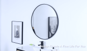 [ONLY FOR PICK UP] Home Decor Wall-Mounted Mirror XH - 32 inch