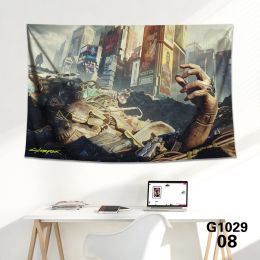 Game background cloth tapestry wall cloth tapestry decoration canvas - 8Style - 150x100cm