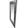 DunaWest Mosaic Tile Design Rectangular Accent Wall Mirror, Silver - UPT-228547