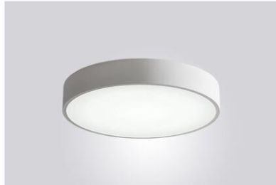 Nordic balcony ceiling lamp corridor hallway lamp LED round bedroom cloakroom kitchen bathroom lamps (Size: S, Color: White)